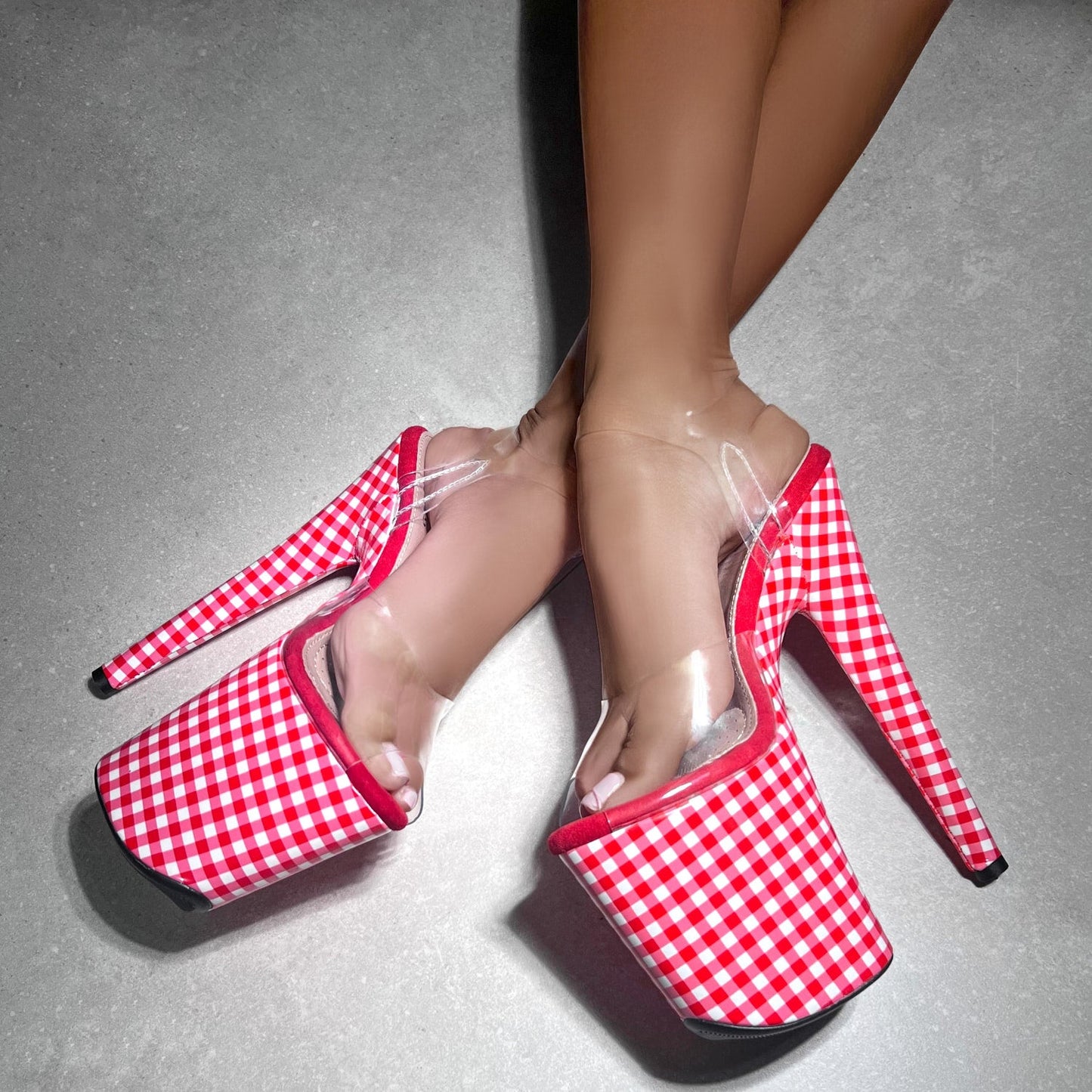 Gingham - Classic Stiletto - 8 INCH - LIMITED ED