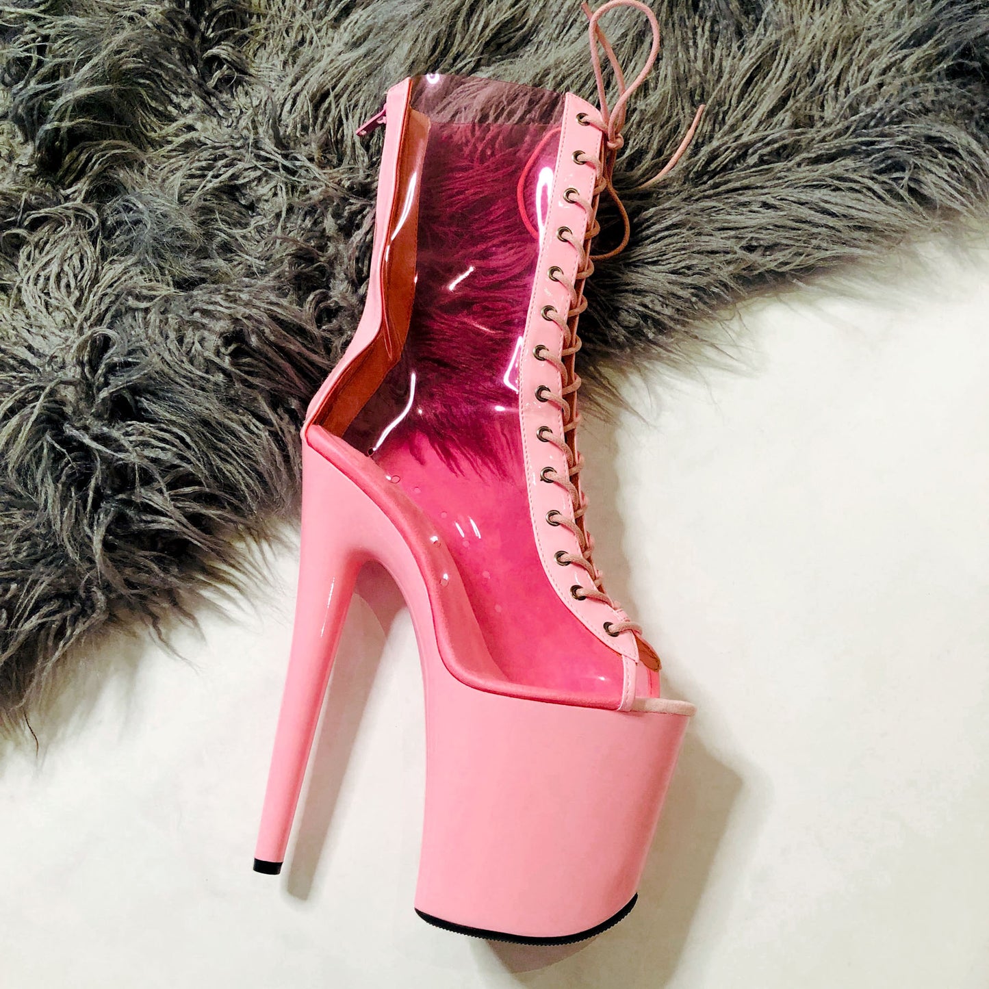 BabyGirl - 8 INCH, stripper shoe, stripper heel, pole heel, not a pleaser, platform, dancer, pole dance, floor work