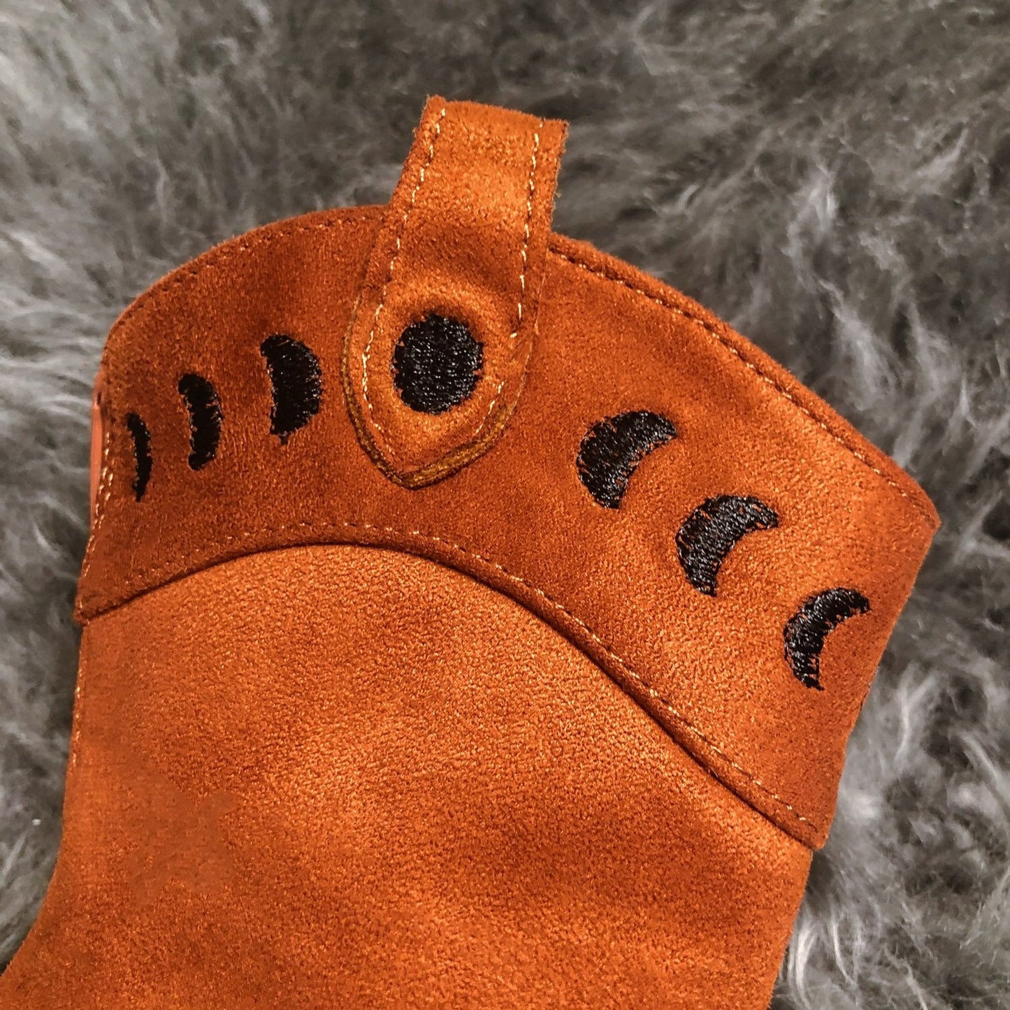 Ride 'em Boot - Chestnut - 8 INCH, stripper shoe, stripper heel, pole heel, not a pleaser, platform, dancer, pole dance, floor work