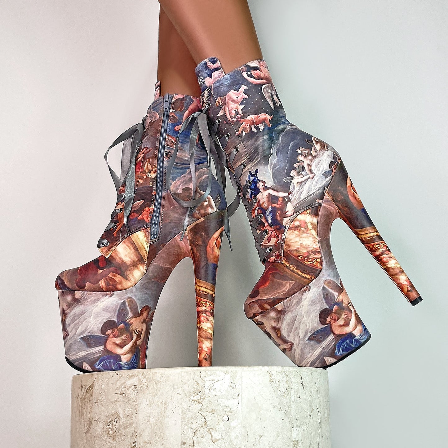 Stairway to Heaven - 8 INCH, stripper shoe, stripper heel, pole heel, not a pleaser, platform, dancer, pole dance, floor work