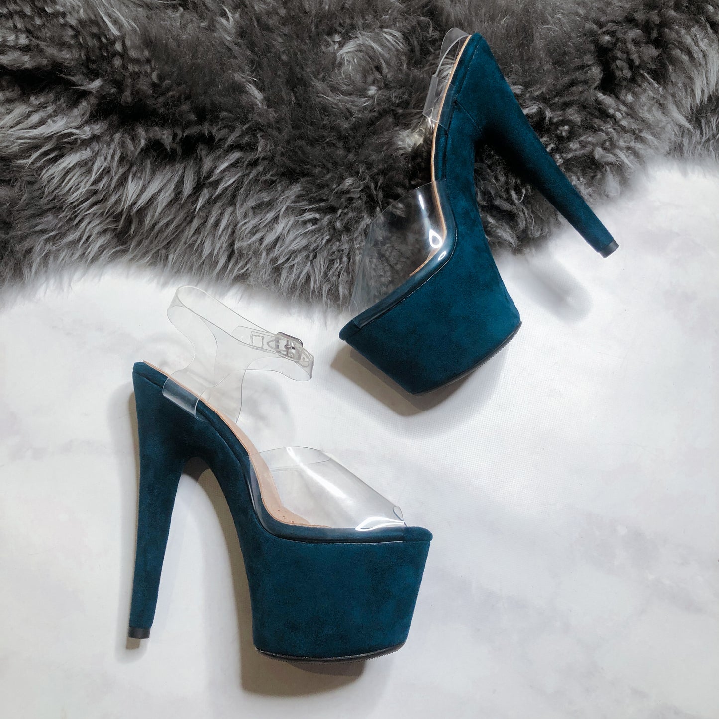 Leonie Classic Stiletto - FS - 7 INCH, stripper shoe, stripper heel, pole heel, not a pleaser, platform, dancer, pole dance, floor work