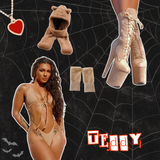 High Babydoll SAND - 7 INCH