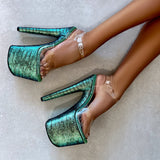 Mermaid Dreams Classic Stiletto - 8INCH