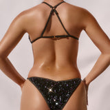 Onyx Mermaid Black - HOAH Clasp Bikini Top