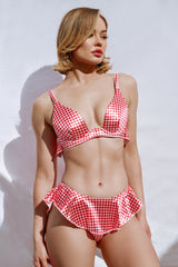 Gingham - HOAH Ballerina Skirt Bottoms - LIMITED ED.