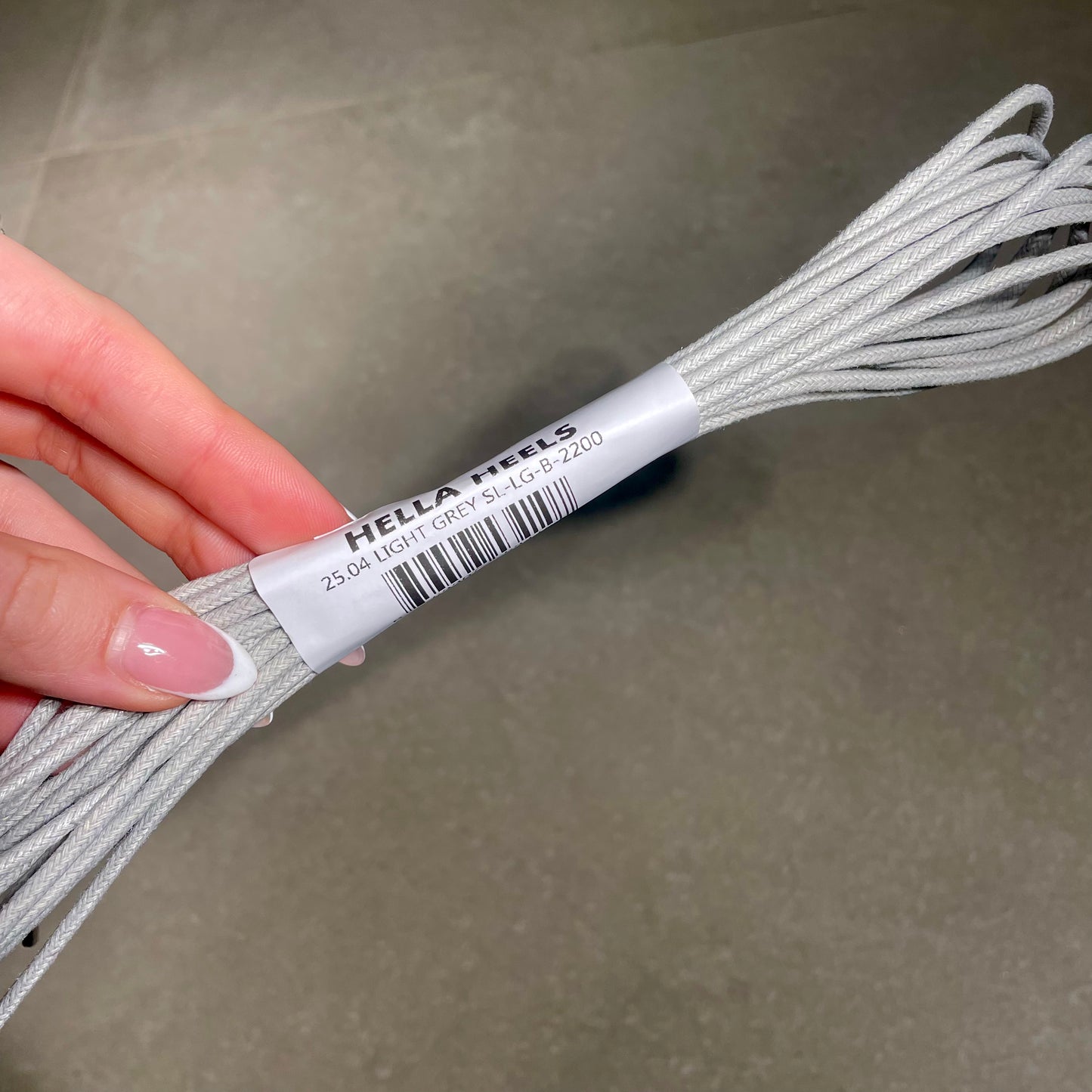 Shoe Lace - LIGHT GREY