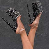 Bandana Baby - Stiletto - 9INCH - Black