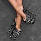 Bandana Baby - Stiletto - 9INCH - Black