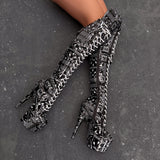 Bandana Baby - Knee Pad Boot - 7INCH - Black
