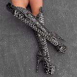Bandana Baby - Knee Pad Boot - 7INCH - Black