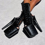 The Glitterati - OHOT Boot - Sin City - 8INCH