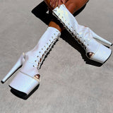 The Glitterati - OHOT Boot - Snow Kween - 7INCH