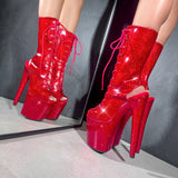 The Glitterati - OHOT Boot - Kansass - 8INCH