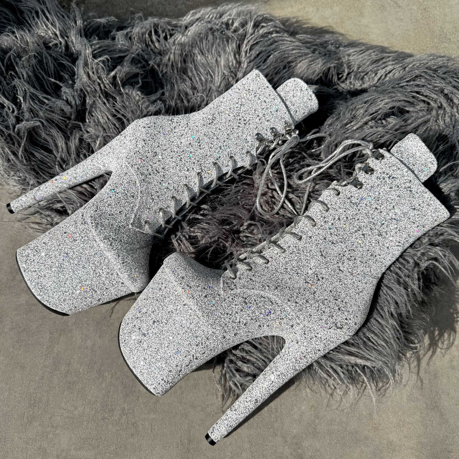 The Glitterati Xtra - Boot - Fairydust - 8INCH