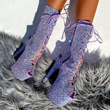 The Glitterati Xtra - OHOT Boot - Confetti - 7INCH