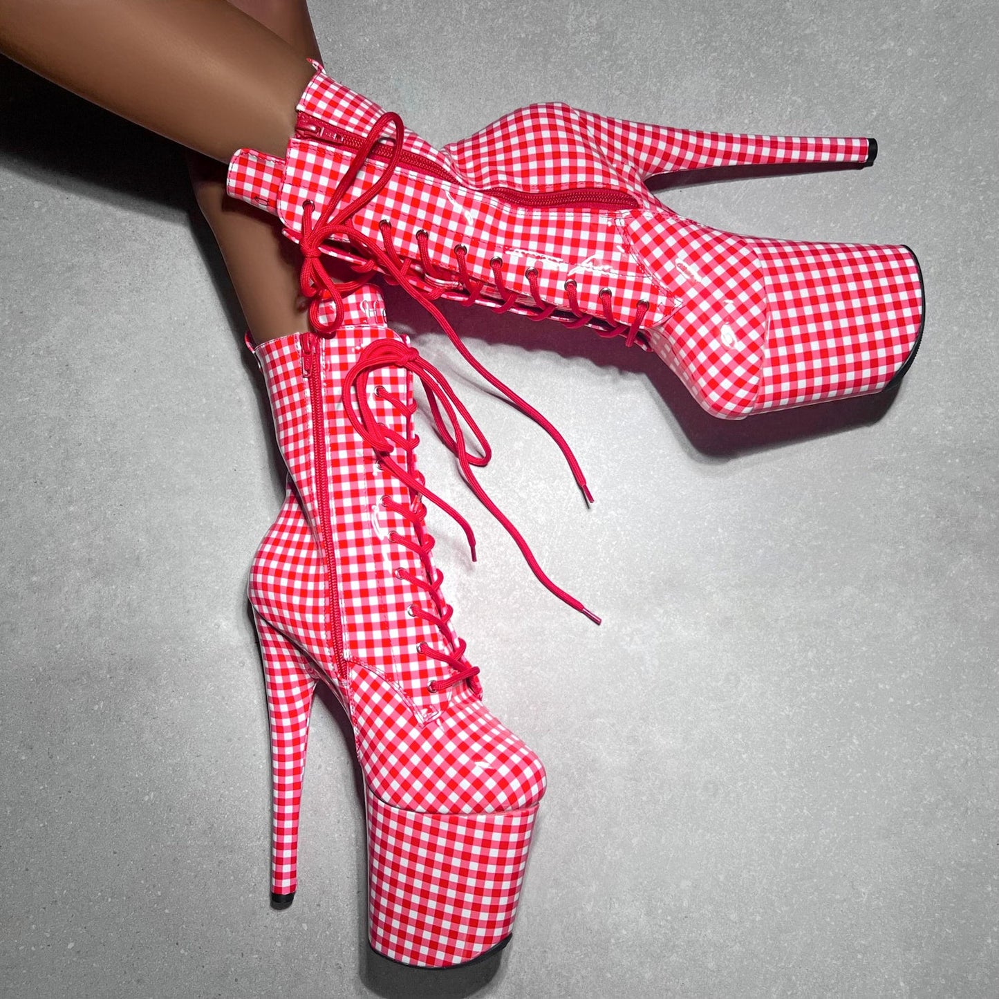 Gingham - Boot - 8 INCH - LIMITED ED