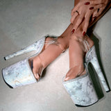 Monochrome Nights - Classic Stiletto - 8INCH