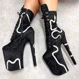 Snake In My Boot - BLACK - 9 INCH