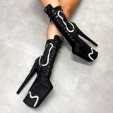 Snake In My Boot - BLACK - 9 INCH