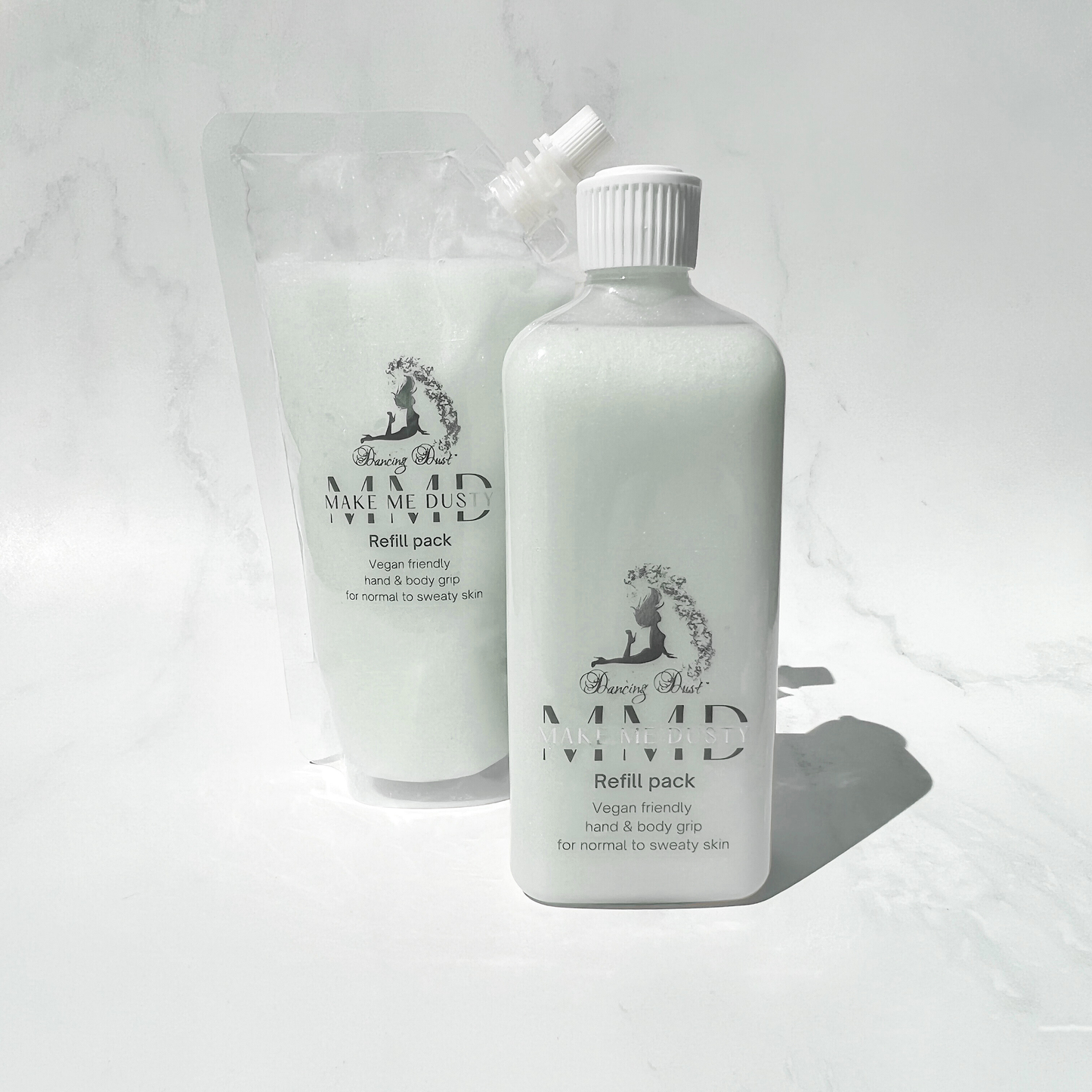 Make Me Dusty pole grip refill pack 500ml