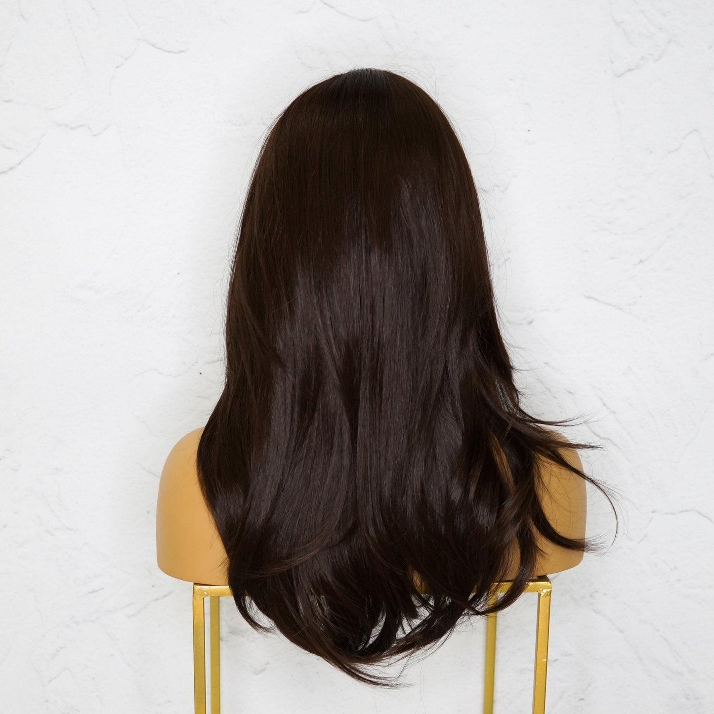 CANDICE Dark Brown Lace Front Wig - Milk & Honey