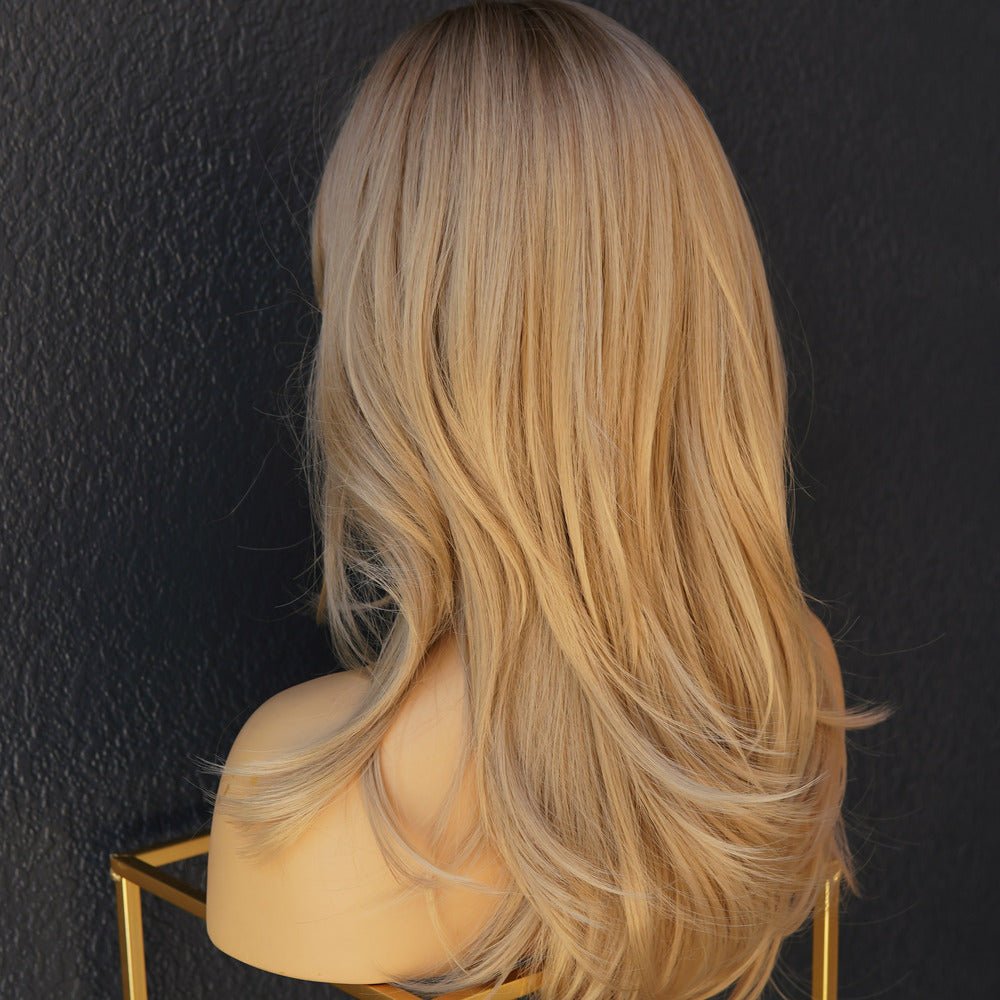 PENELOPE Ombre Blonde Fringe Wig - Milk & Honey