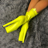 Oh Snap Boot - 8 INCH, stripper shoe, stripper heel, pole heel, not a pleaser, platform, dancer, pole dance, floor work