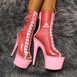 BabyGirl - 7 INCH, stripper shoe, stripper heel, pole heel, not a pleaser, platform, dancer, pole dance, floor work