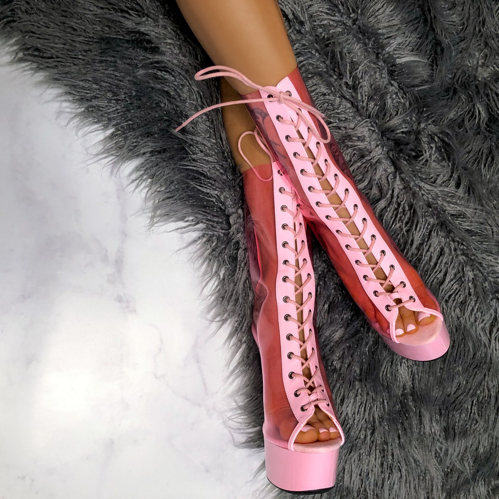 BabyGirl - 6 INCH, stripper shoe, stripper heel, pole heel, not a pleaser, platform, dancer, pole dance, floor work