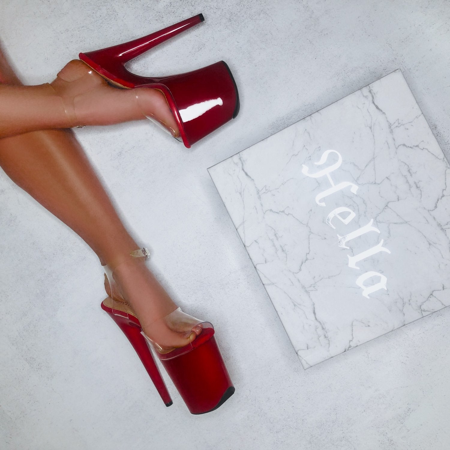 Chilli Classic Stiletto - Gloss - 8 INCH