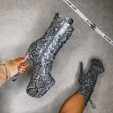 Maneater Boot - 8 INCH, stripper shoe, stripper heel, pole heel, not a pleaser, platform, dancer, pole dance, floor work