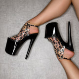 Make it Reign - Black - 8 INCH, stripper shoe, stripper heel, pole heel, not a pleaser, platform, dancer, pole dance, floor work