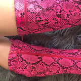 Featherboa Boot - 7 INCH