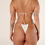 Sparkle White - HOAH Bikini Bottoms