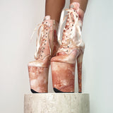 Mercy Boot - 9 INCH, stripper shoe, stripper heel, pole heel, not a pleaser, platform, dancer, pole dance, floor work