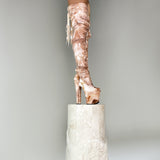 Mercy Thigh High - 8 INCH, stripper shoe, stripper heel, pole heel, not a pleaser, platform, dancer, pole dance, floor work