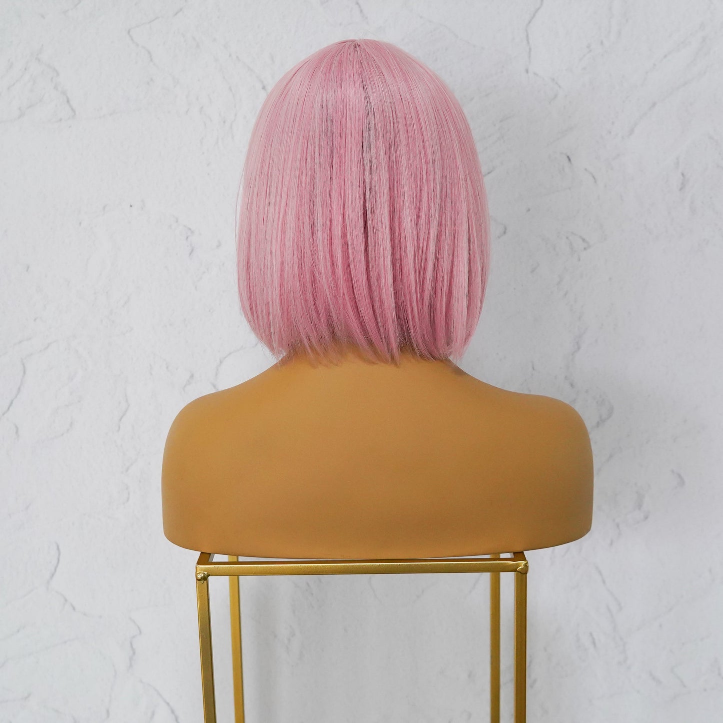COURTNEY Pink Fringe Wig