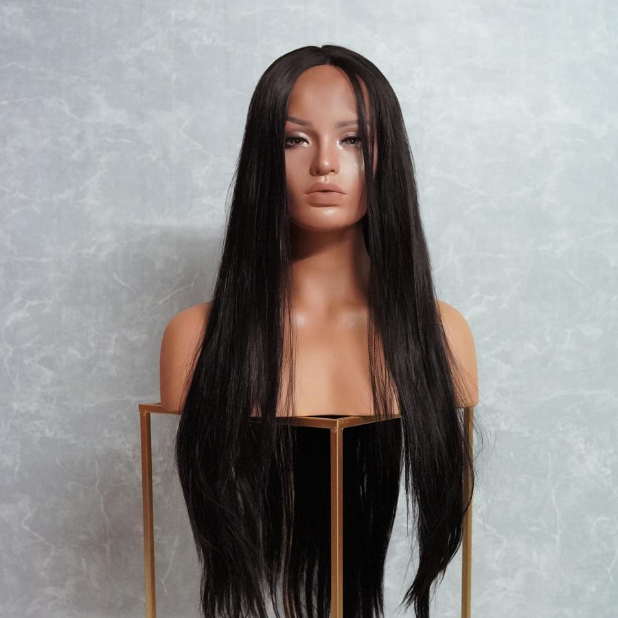 LINI 28" Black Lace Front Wig