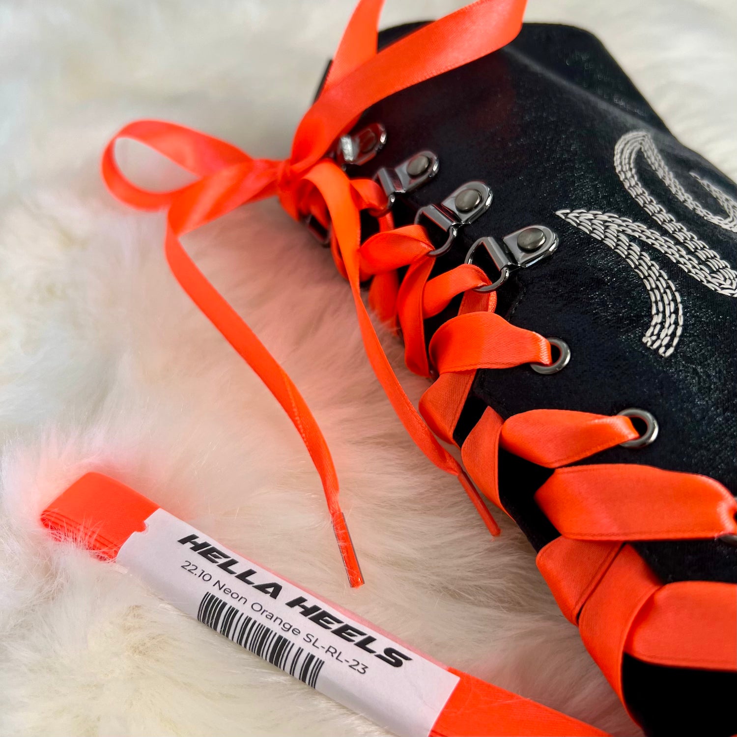 Ribbon Laces Short - Mulitple Colours