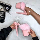 On Wednesdays - 8 INCH, stripper shoe, stripper heel, pole heel, not a pleaser, platform, dancer, pole dance, floor work