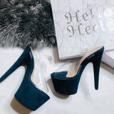 Leonie Classic Stiletto - FS - 7 INCH, stripper shoe, stripper heel, pole heel, not a pleaser, platform, dancer, pole dance, floor work
