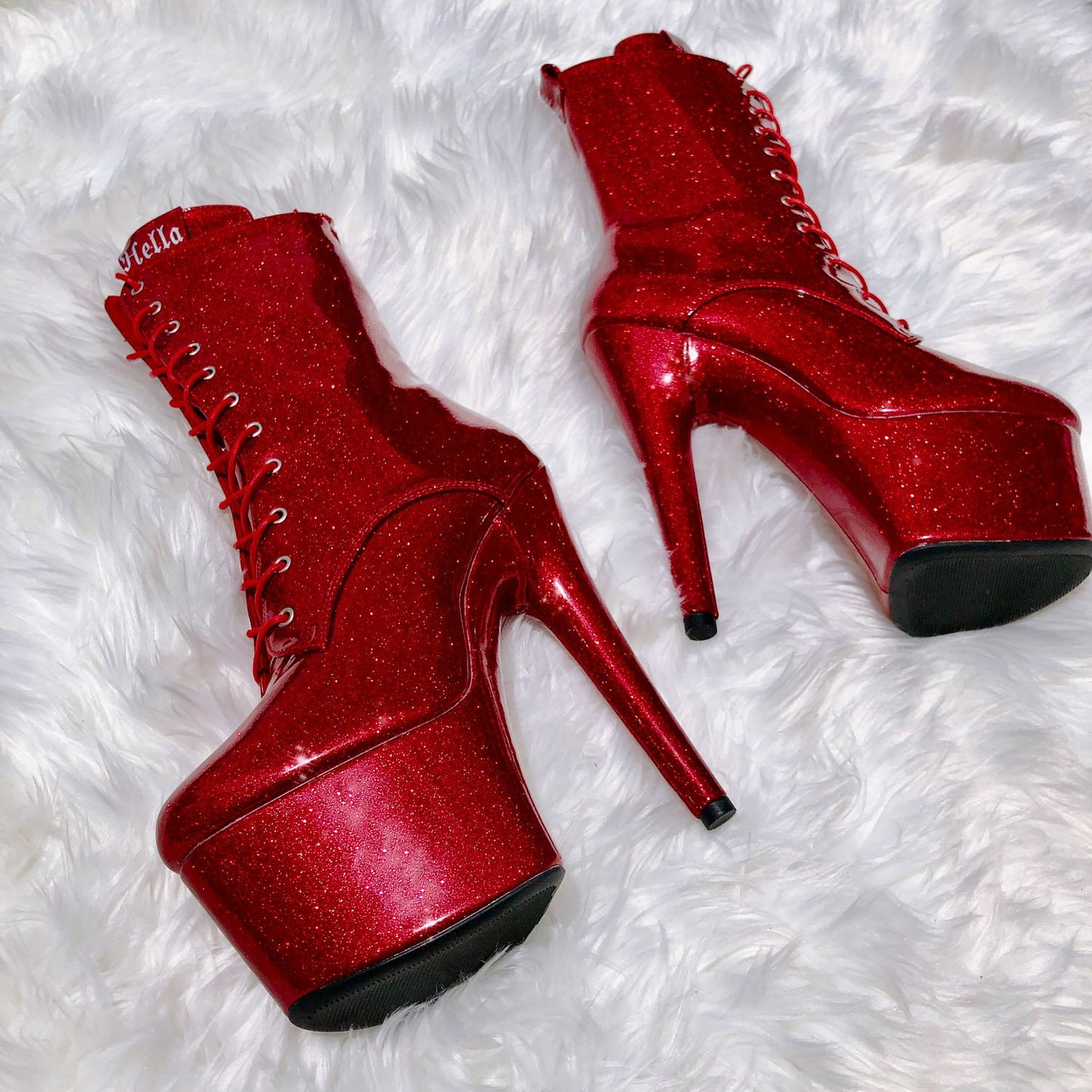 The Glitterati Boot - Kansass - 7 INCH, stripper shoe, stripper heel, pole heel, not a pleaser, platform, dancer, pole dance, floor work